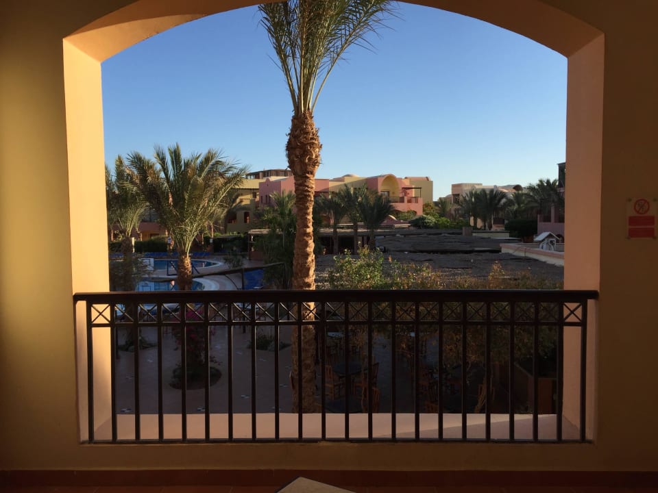 Blick vom Balkon Jaz Makadi Saraya Resort