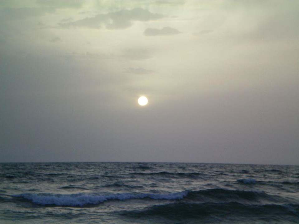 Sonnenaufgang um 6.15 Uhr El Ksar Resort & Thalasso