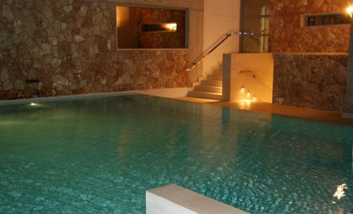 Pool am Abend Bluesun Hotel Soline