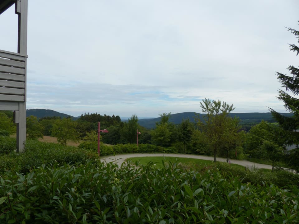 Blick von der Terrasse Hapimag Resort Winterberg