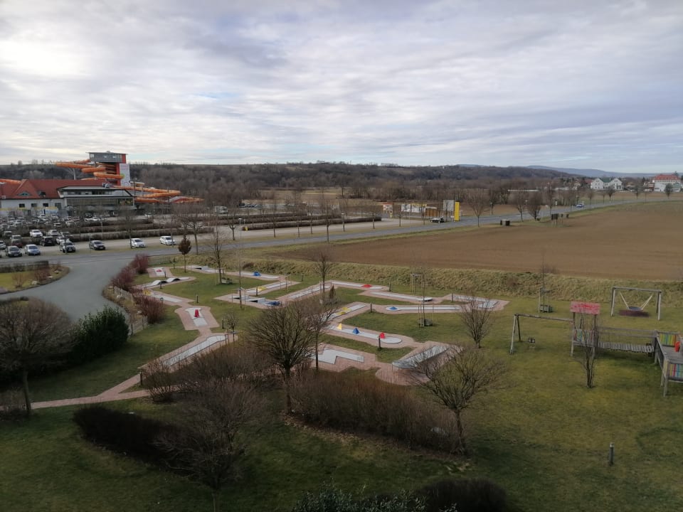 Ausblick All In Red Thermenhotel