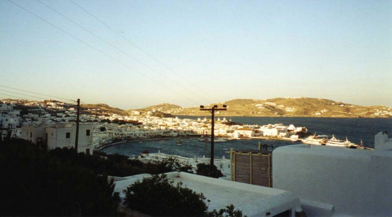 Blick Hotelanlage Mykonos View Hotel