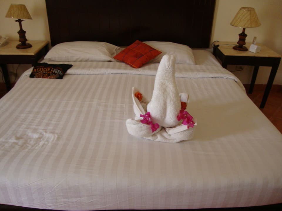 Kreativität beim Bettenmachen Three Corners Equinox Beach Resort