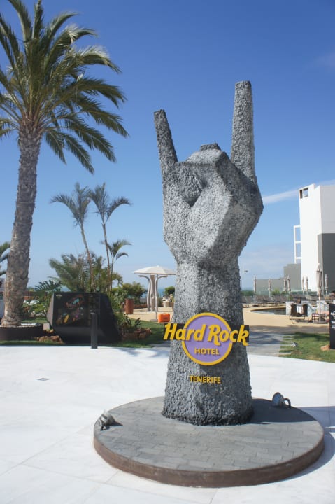 Gartenanlage Hard Rock Hotel Tenerife