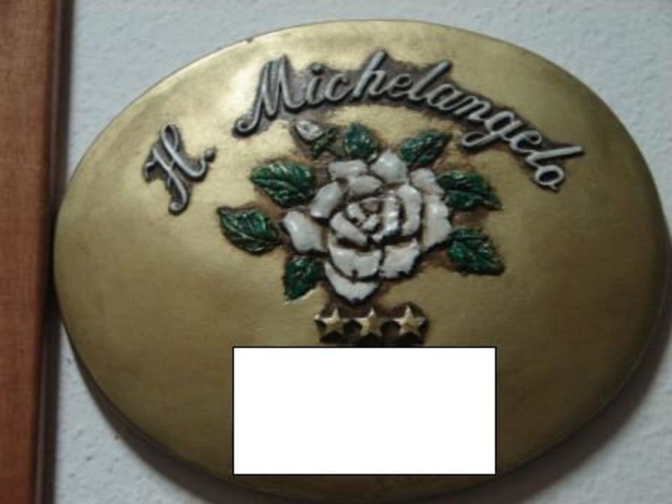 Zimmerschild Hotel Michelangelo