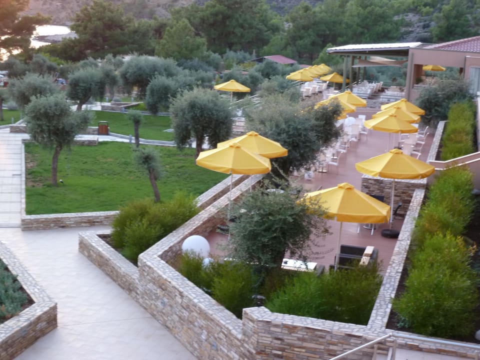 Blick Richtung Restaurant Hotel Royal Paradise Beach Resort & Spa