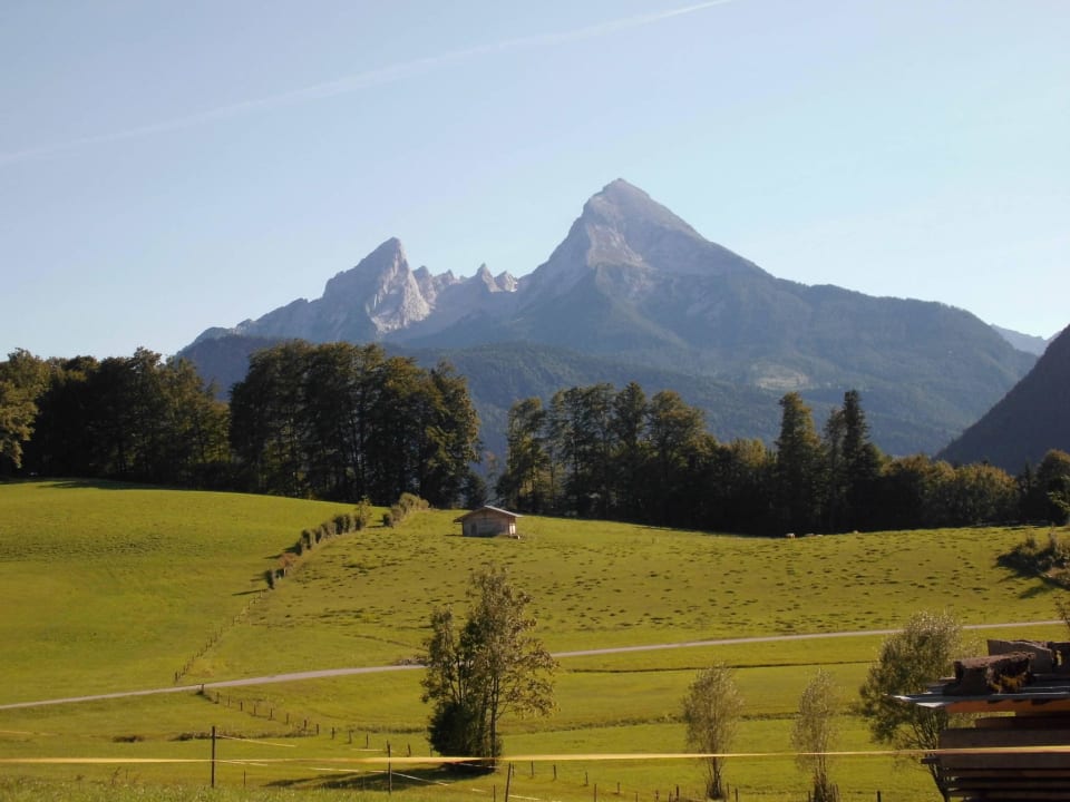 Blick vom Balkon Ferienwohnung Oberreitlehen