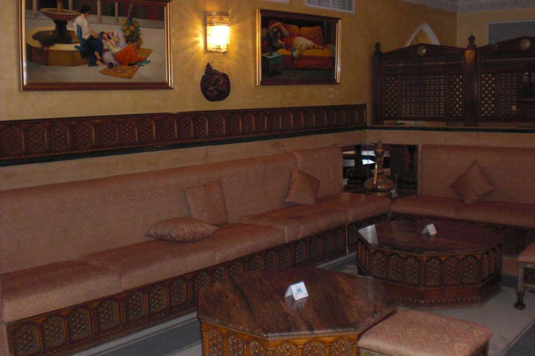Sitzecke in der Lobby Pickalbatros Alf Leila Wa Leila Resort - Neverland Hurghada