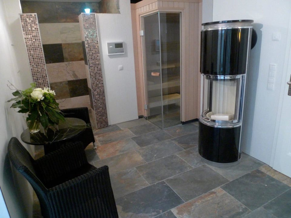 Die Sauna im gemeinschaftlichen Wellnessbereich Kapitäns Hus - Haushälfte 2 Classic