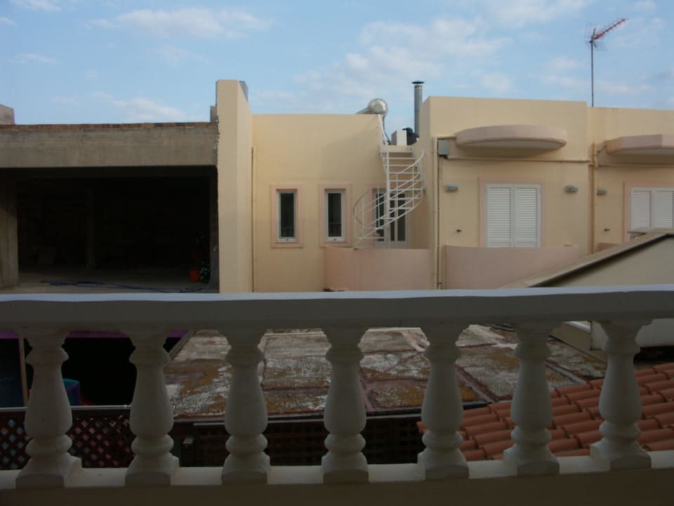 Blick vom Balkon 1. Zimmer Hotel Elotis Suites