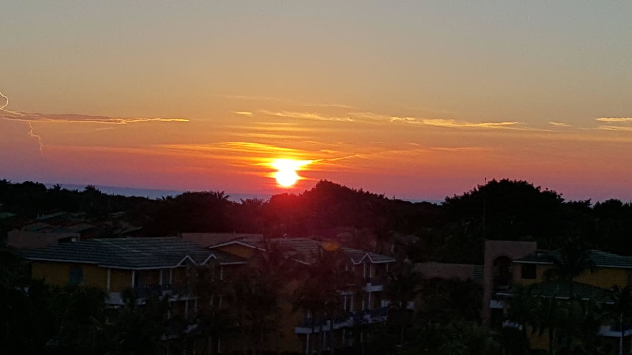 Sonnenuntergang vom Zimmer aus gesehen Melia Las Antillas - Adults only
