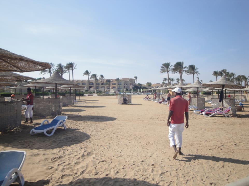 Strandbereich Cleopatra Luxury Resort Makadi Bay
