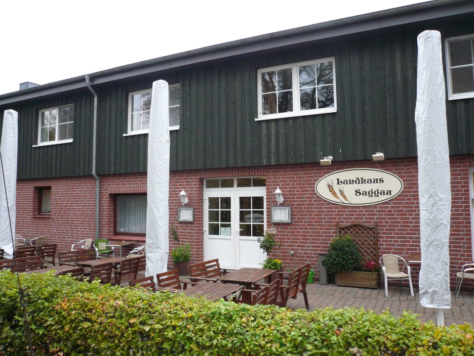 Eingang  Landhaus Saggau