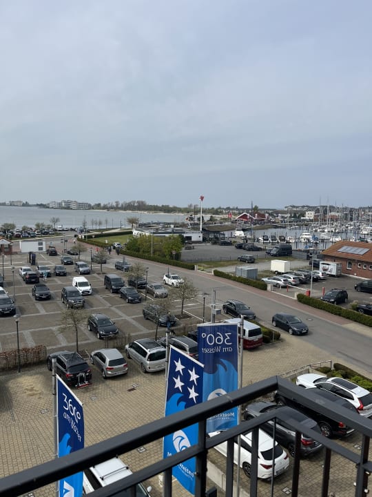 Ausblick Hafenhotel Meereszeiten