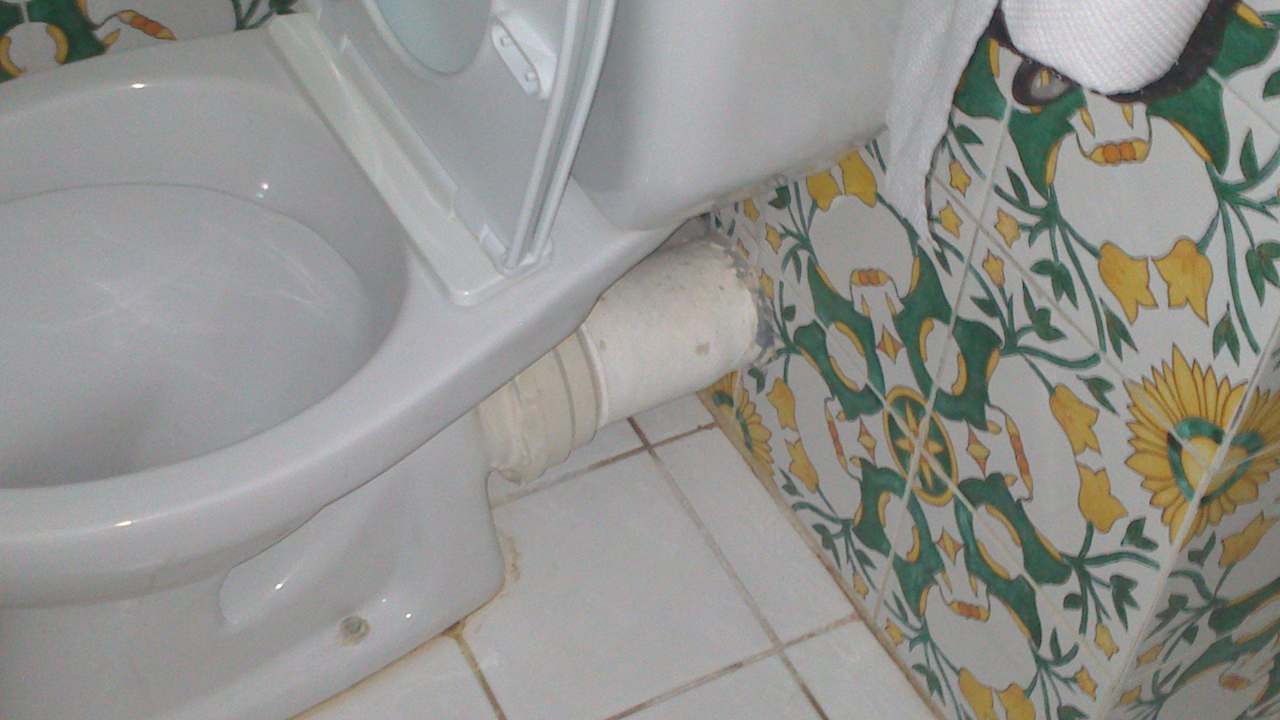 Fußboden am WC Alassio Hotel and Thalasso