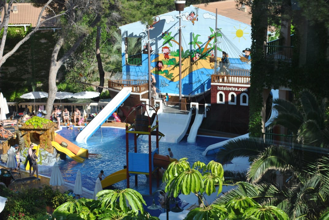 Der Kinderpoolbereich Zafiro Cala Mesquida