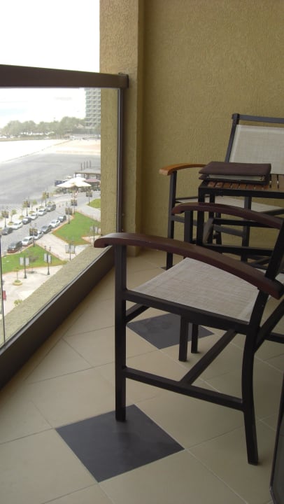 Balkon mit Meerblick Sofitel Dubai Jumeirah Beach