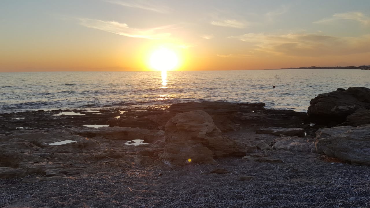 Sonnenuntergang Hotel Gardenia Beach