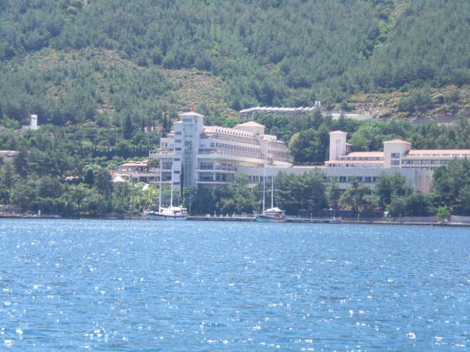 Hotelanlage vom Wasser aus Labranda Mares Marmaris