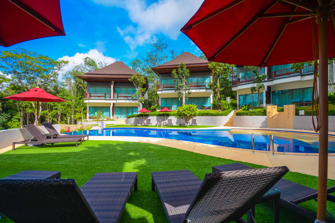 Sea Blue Pool Crystal Wild Resort Panwa Phuket