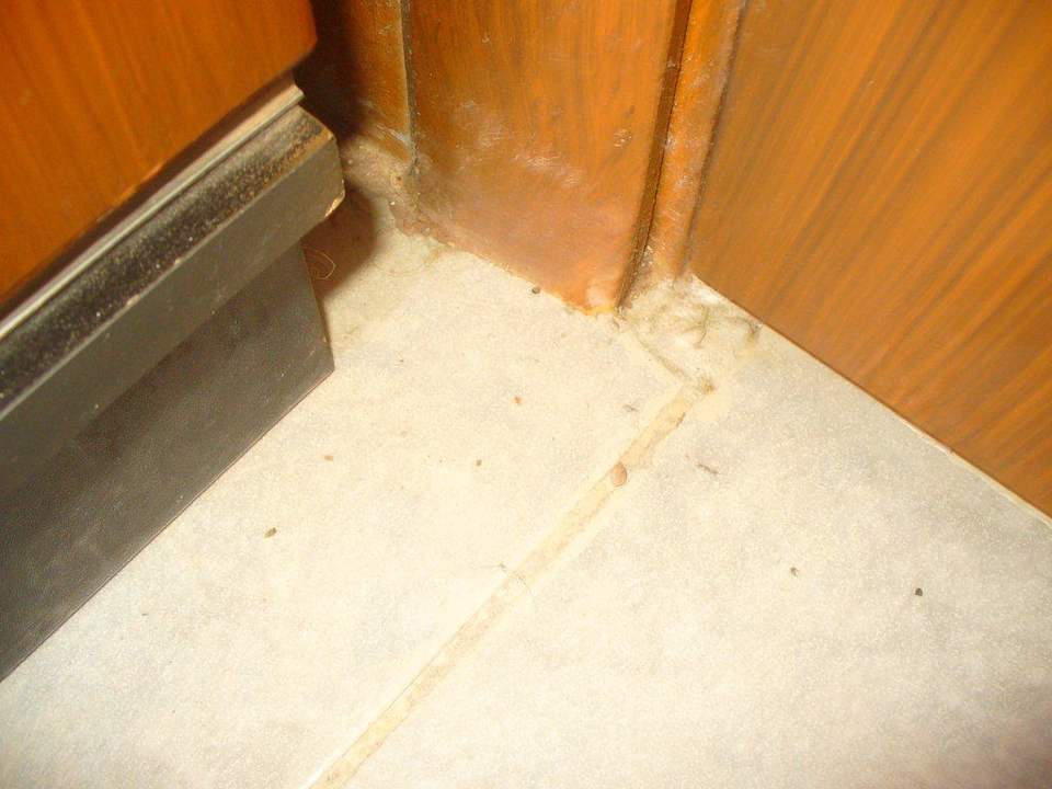 Podlaha u vchodu pokoje Hotel Ideal Beach