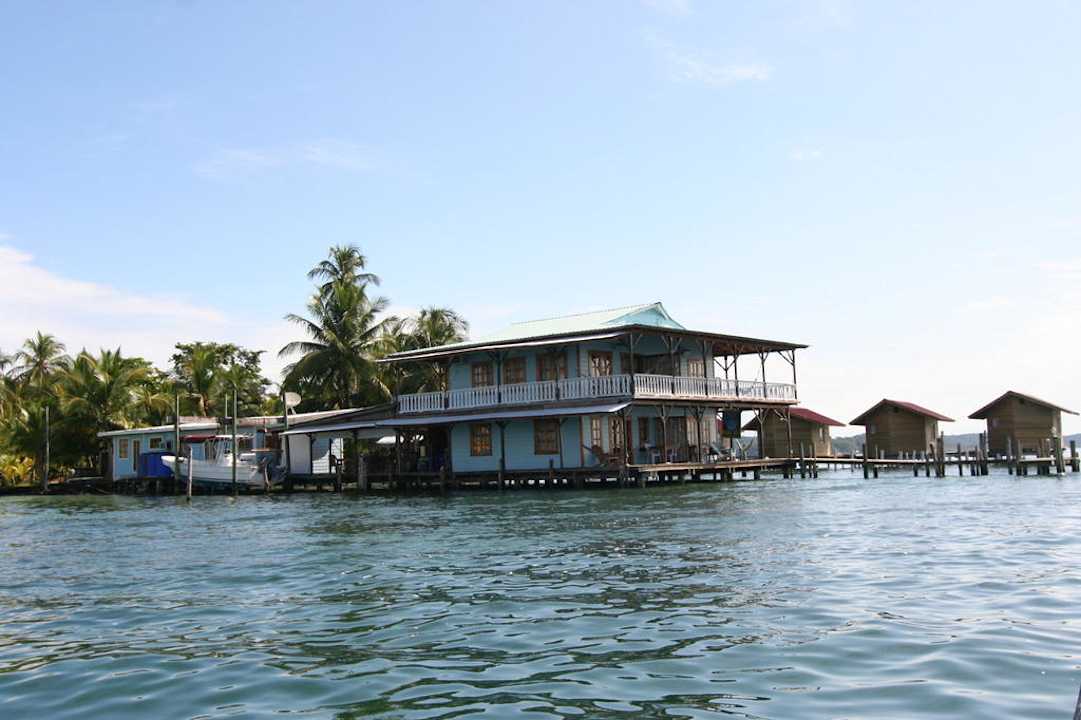 Anfahrt von der Seeseite Casa Acuario