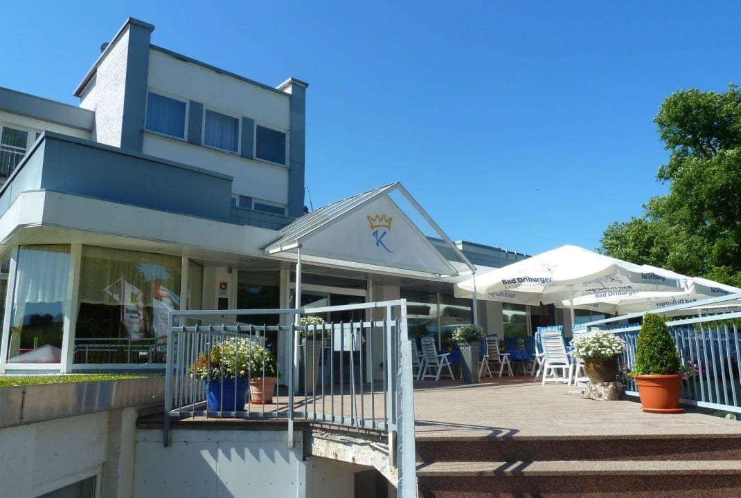 Restaurantterrasse Hotel am Kaiserbrunnen