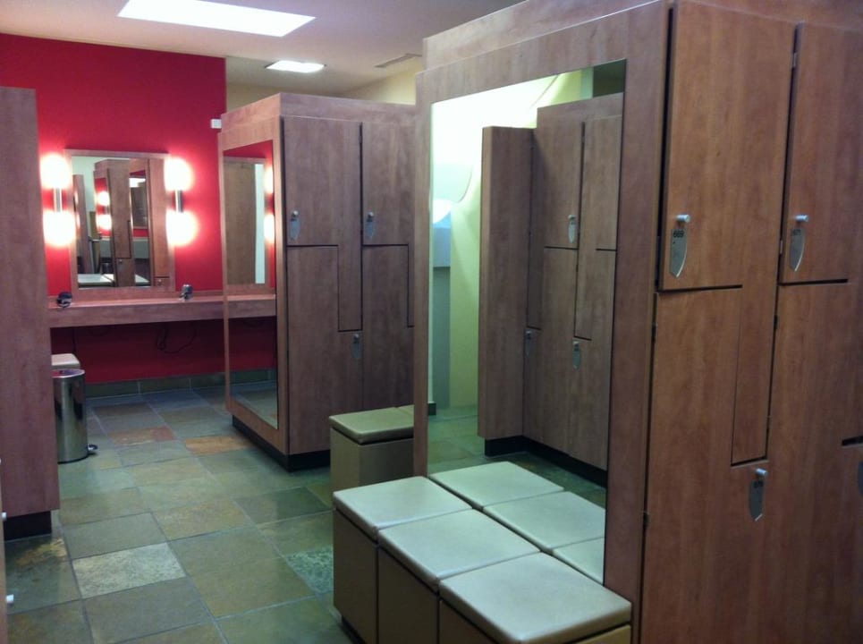 Gepflegter Umkleideraum Hotel Freizeit In