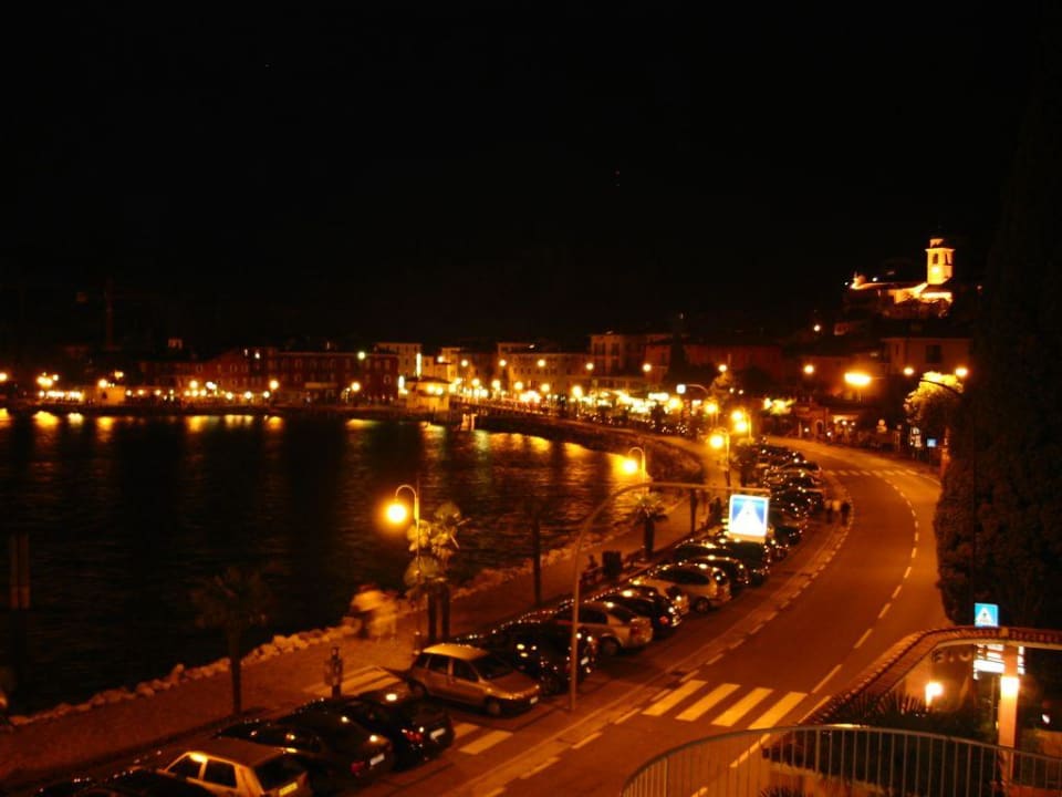 Ausblick vom Balkon auf Torbole Hotel Ifigenia