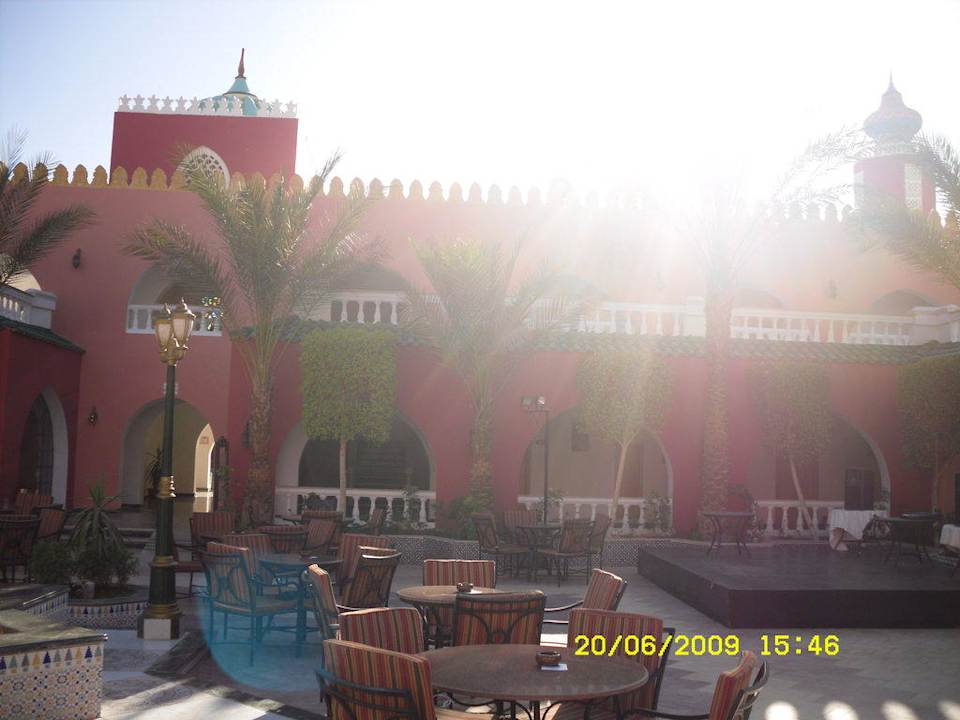 Lobbyterrasse Pickalbatros Alf Leila Wa Leila Resort - Neverland Hurghada