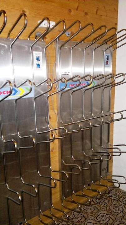 Skischuhhalterungen Ferienheim Foischinghof