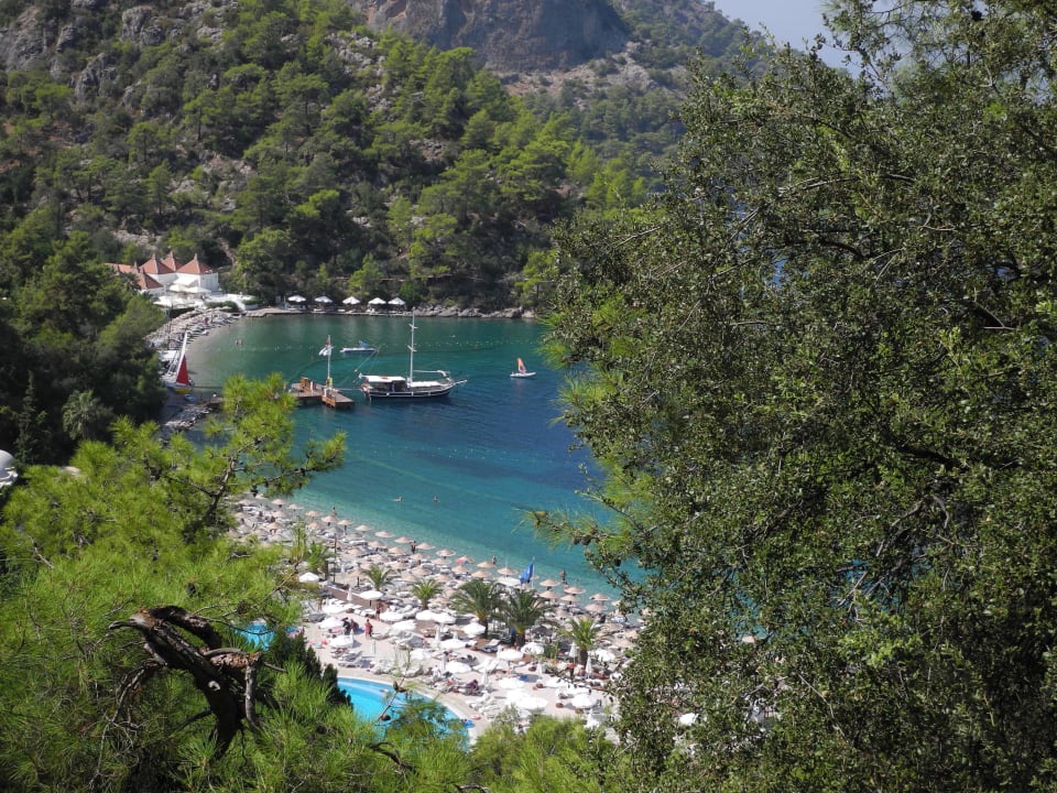 Blick von oben Hillside Beach Club