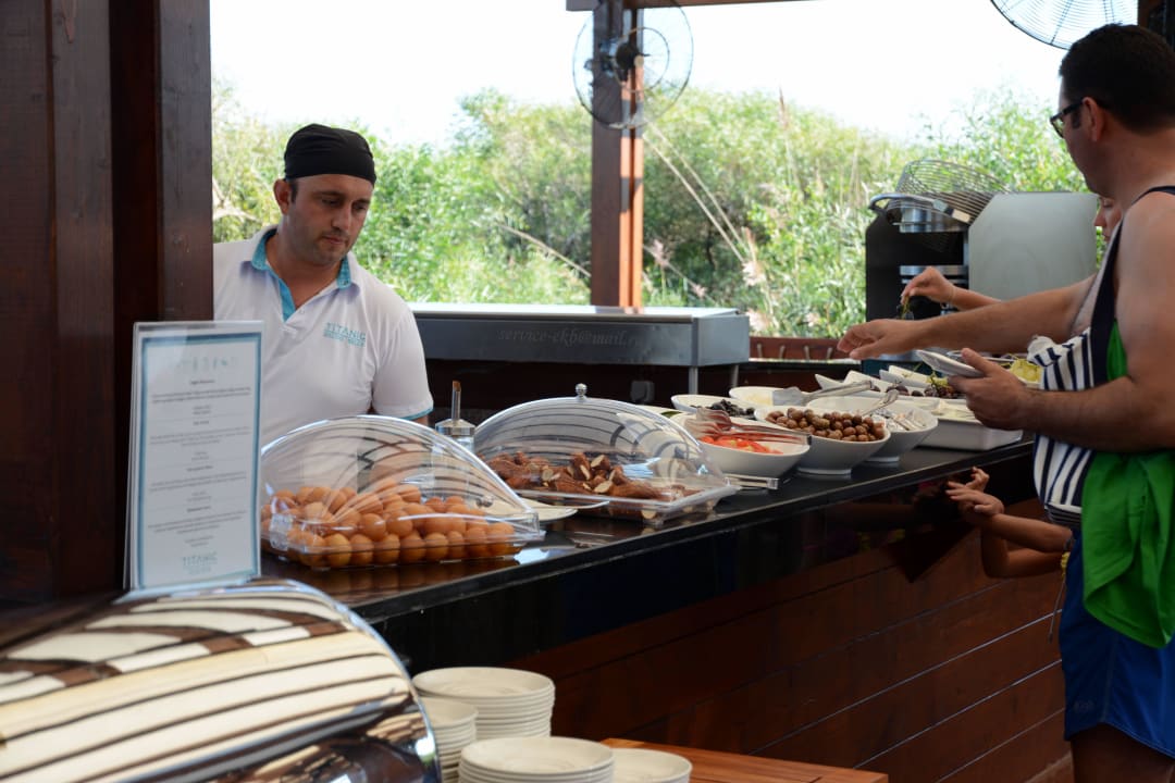 Restaurant on the beach Titanic Deluxe Golf Belek