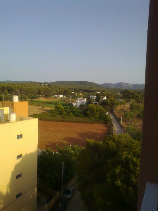 Aussicht vom Balkon Zimmer 541 Moon Dreams Coral Beach