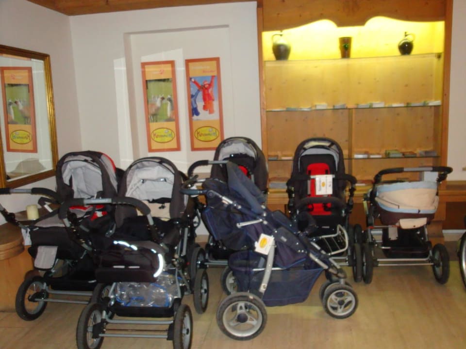 Leihkinderwägen Familienresort Buchau