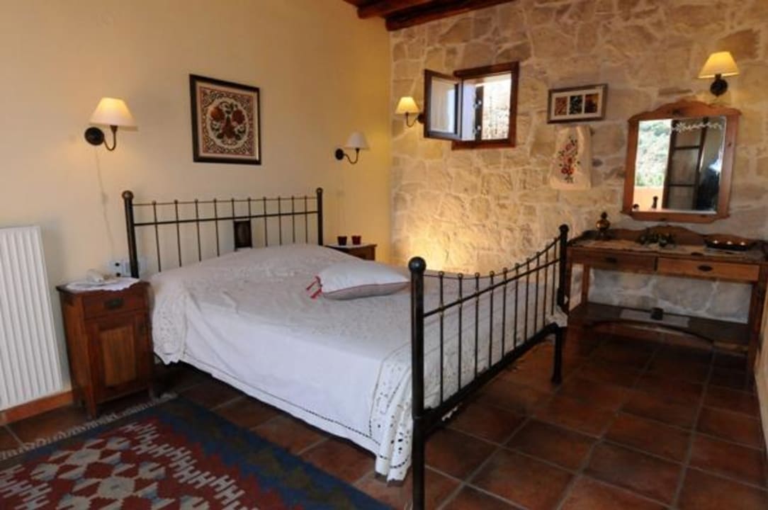 Bedroom of Two Room Apartment Enagron Ecotourism Village