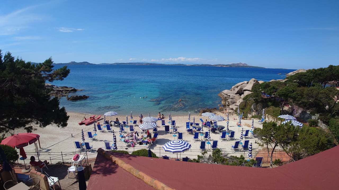 Ausblick Grand Hotel Smeraldo Beach