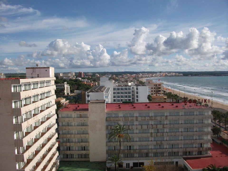 Ausblick 9.Etage Hotel HM Gran Fiesta