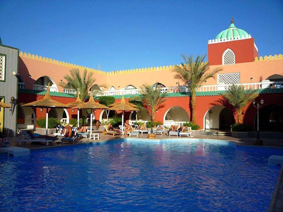 Einer der Ruhepools Pickalbatros Alf Leila Wa Leila Resort - Neverland Hurghada