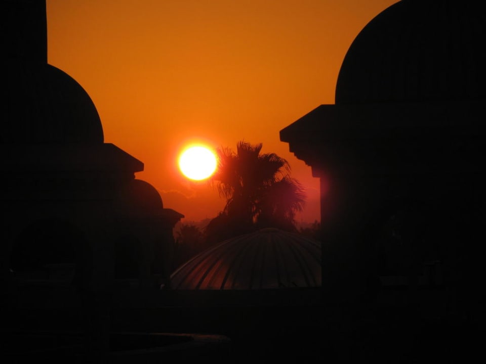 Sonnenaufgang vom Zimmer aus Steigenberger Marhaba Thalasso Hammamet