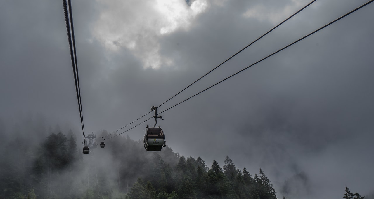 Ausblick Ski- und Aktivhotel Almhof Rupp