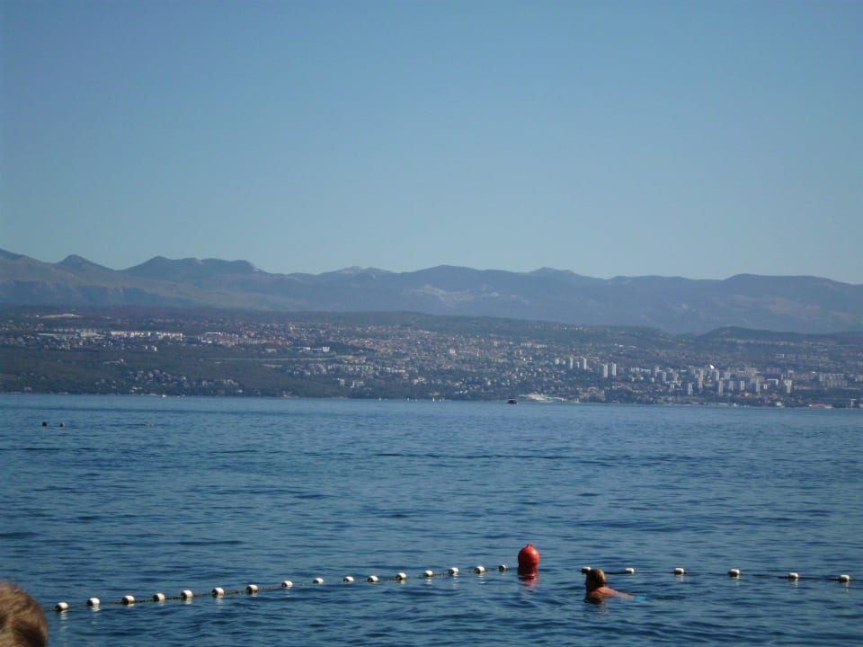 Blick nach opatija Hotel Excelsior - Liburnia