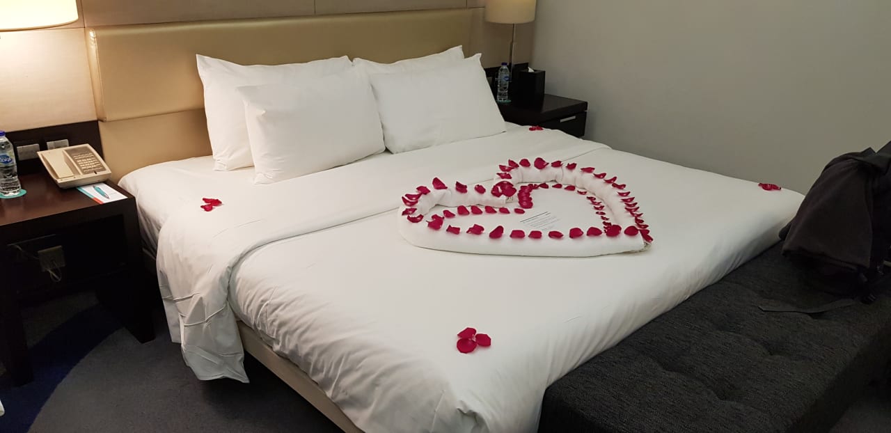 Zimmer Hotel Le Meridien Al Aqah Beach Resort