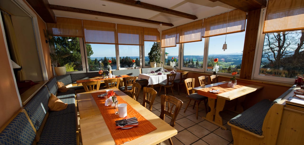 Unser Wintergarten Panoramagasthof Auf Dem Auerberg