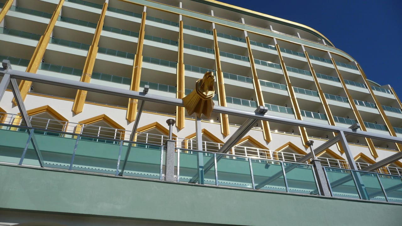 Blick nach oben Hotel Delphin Imperial