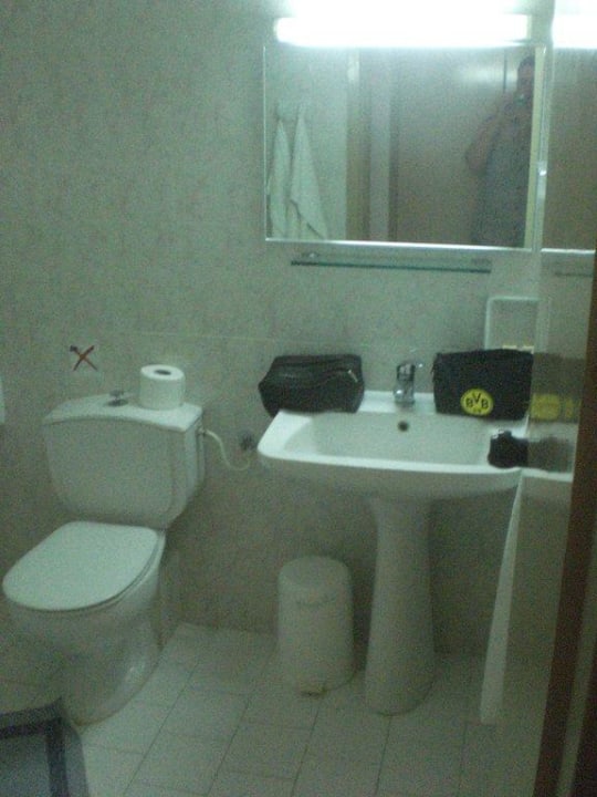 Badezimmer Hotel Kathrin Beach