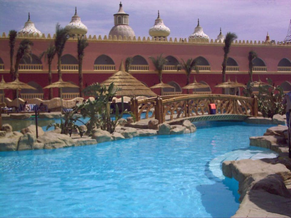 Pool-Landschaft Pickalbatros Alf Leila Wa Leila Resort - Neverland Hurghada