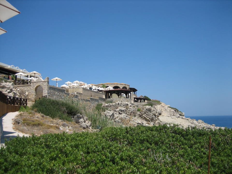 Restaurant - der Thermenkuppel nachempfunden Hotel Kalithea Horizon Royal