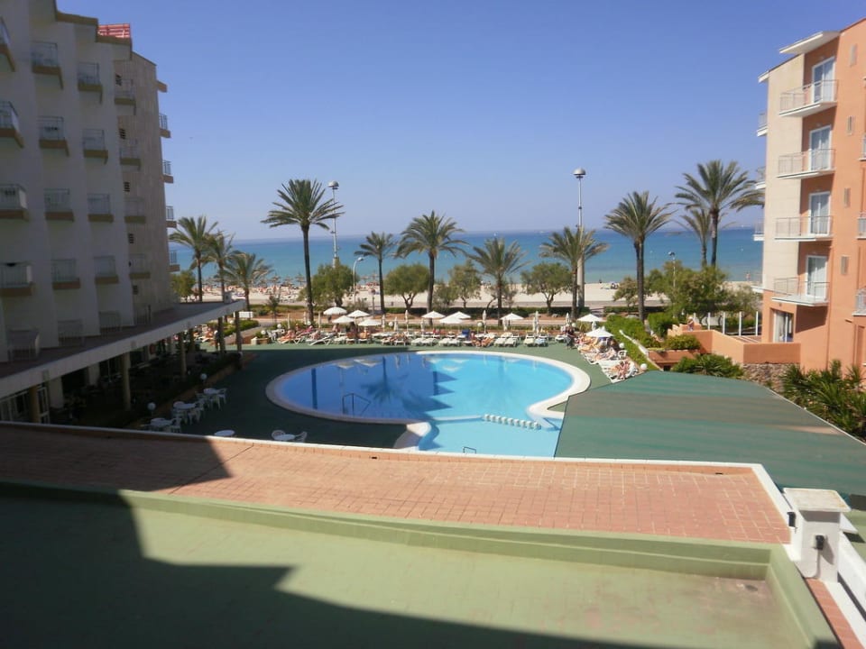 Ausblick vom Balkon HM Tropical