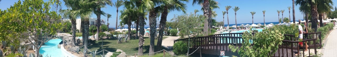 Panoramabild Poolanlage Grecotel LUXME Kos